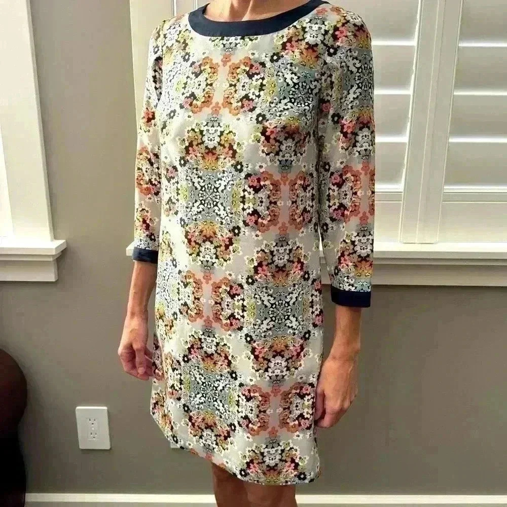 J.  Crew Floral Shift Dress